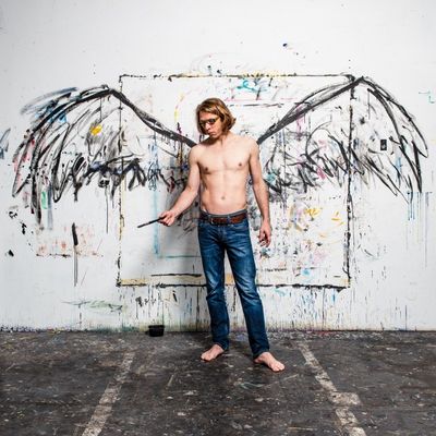 Blonder Engel "Lieder, die lustig sind ..."